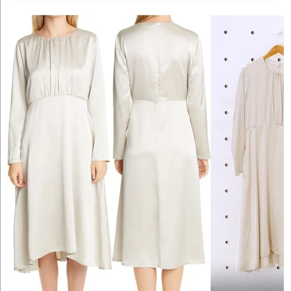 New Fabiana Filippi viscose and wool dress midi length